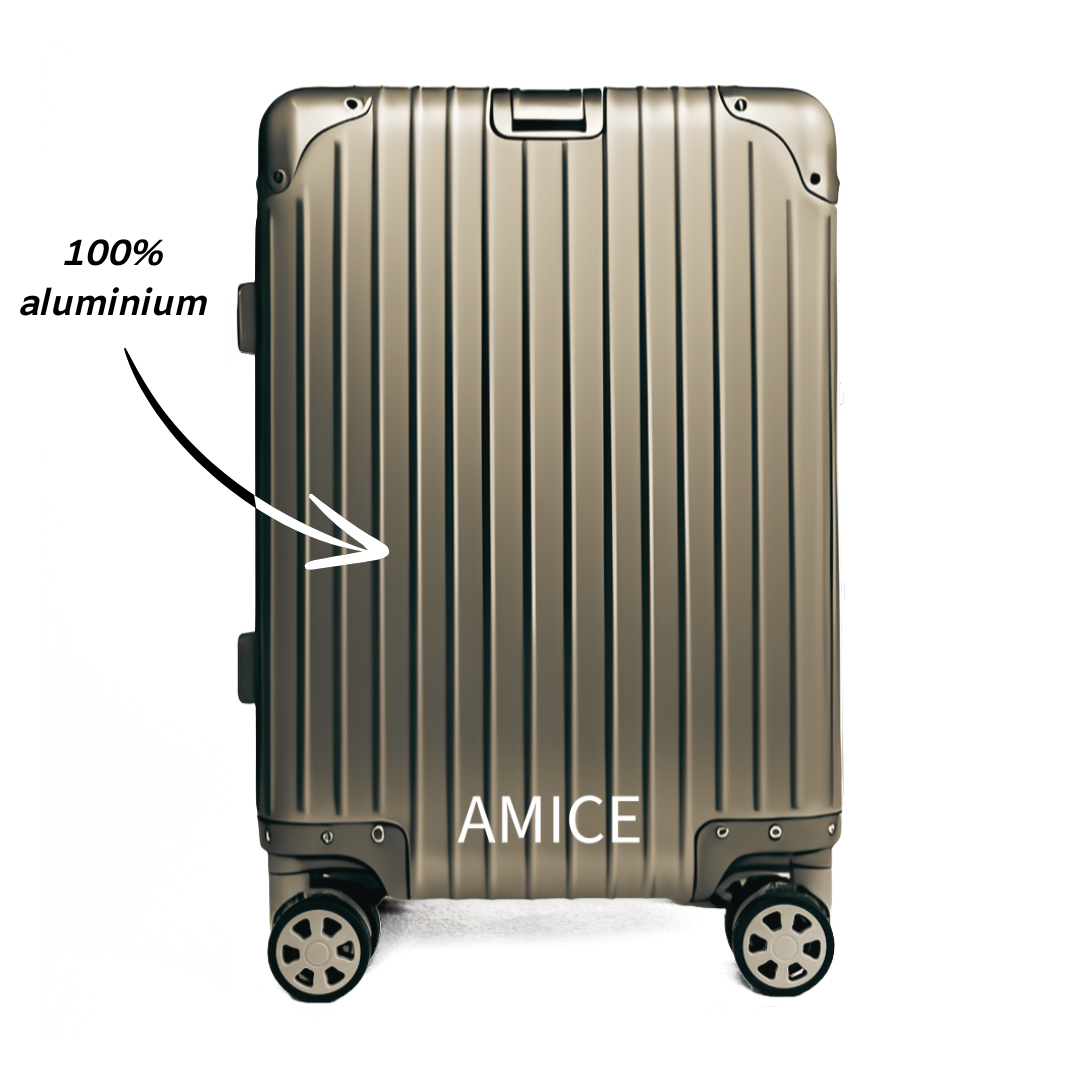 AMICE® ALUMINIUM REISKOFFER CHAMPAGNE