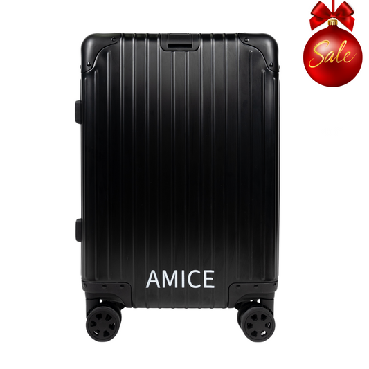 AMICE® ALUMINIUM REISKOFFER ZWART