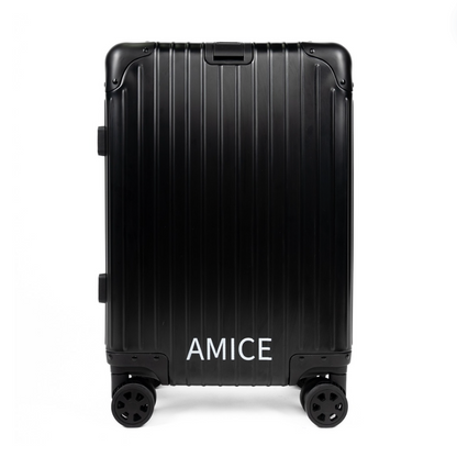 AMICE® ALUMINIUM REISKOFFER ZWART